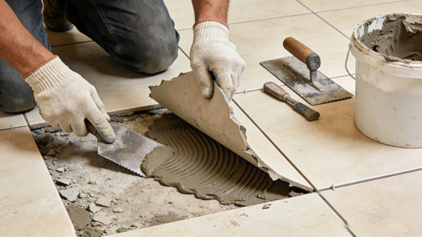 瓷砖空鼓翘边修复